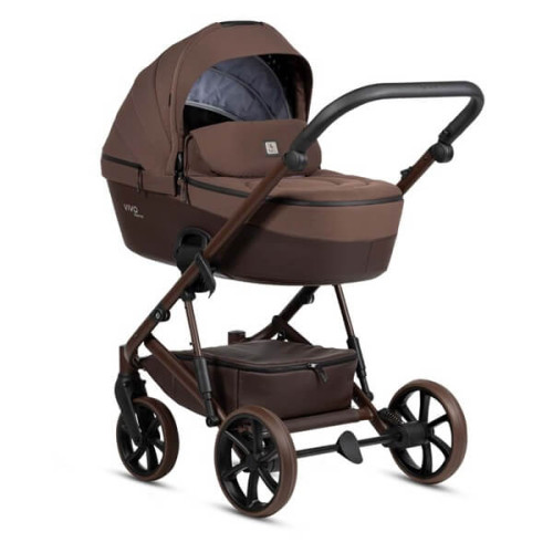 Универсальная коляска 2 в 1 Tutis Viva6 plus Essential Espresso